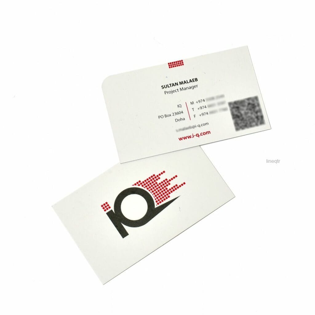 Customized business cards