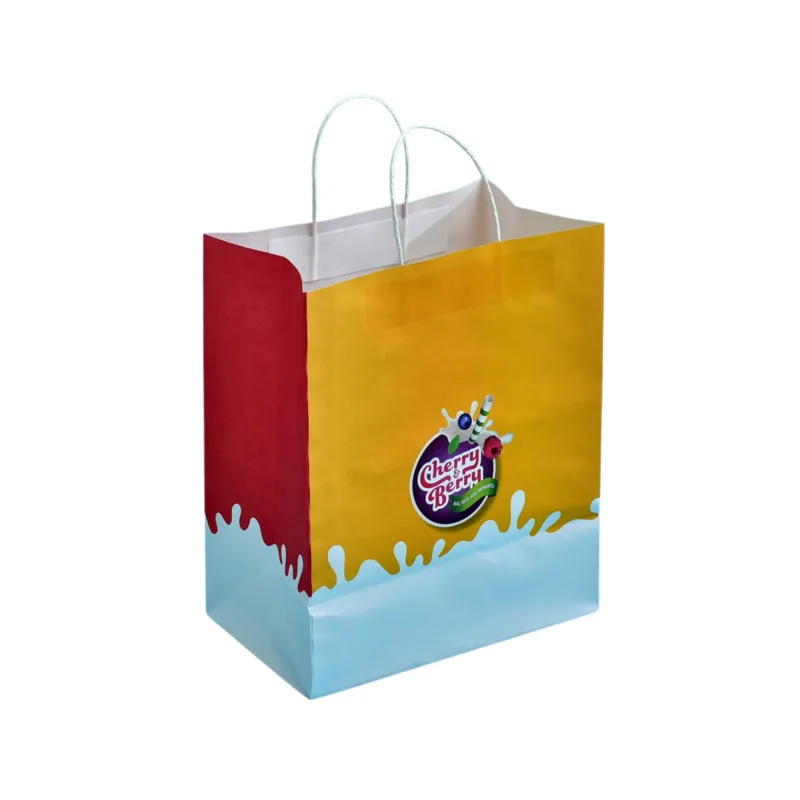 Paper Bag Doha Qatar Kraft Paper Bag With Printing