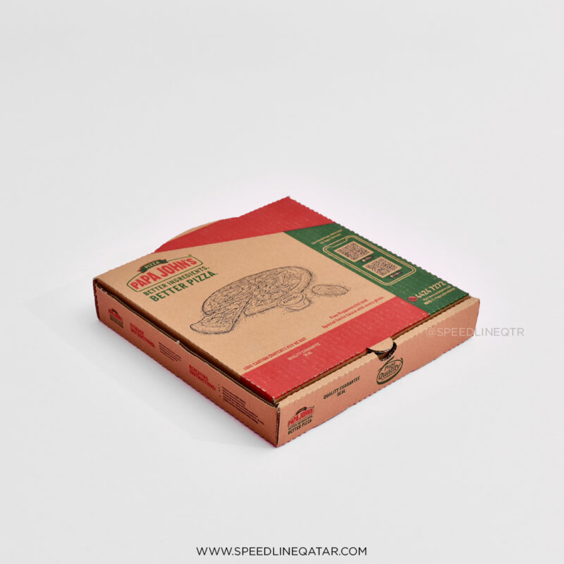 customized printed pizza boxes in Qatar 1