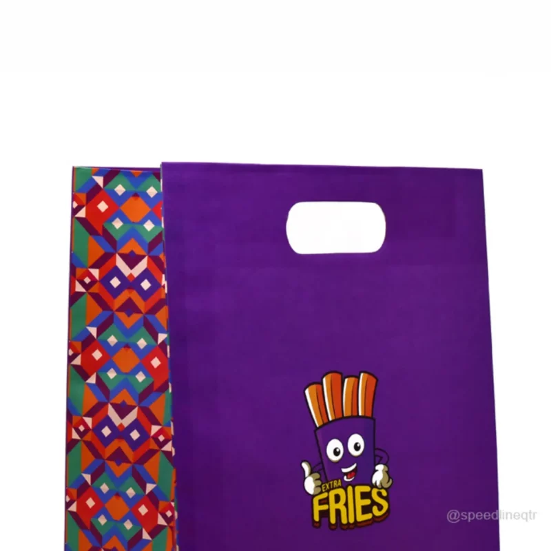 Die Cut Handle Paper Bags in Doha Qatar
