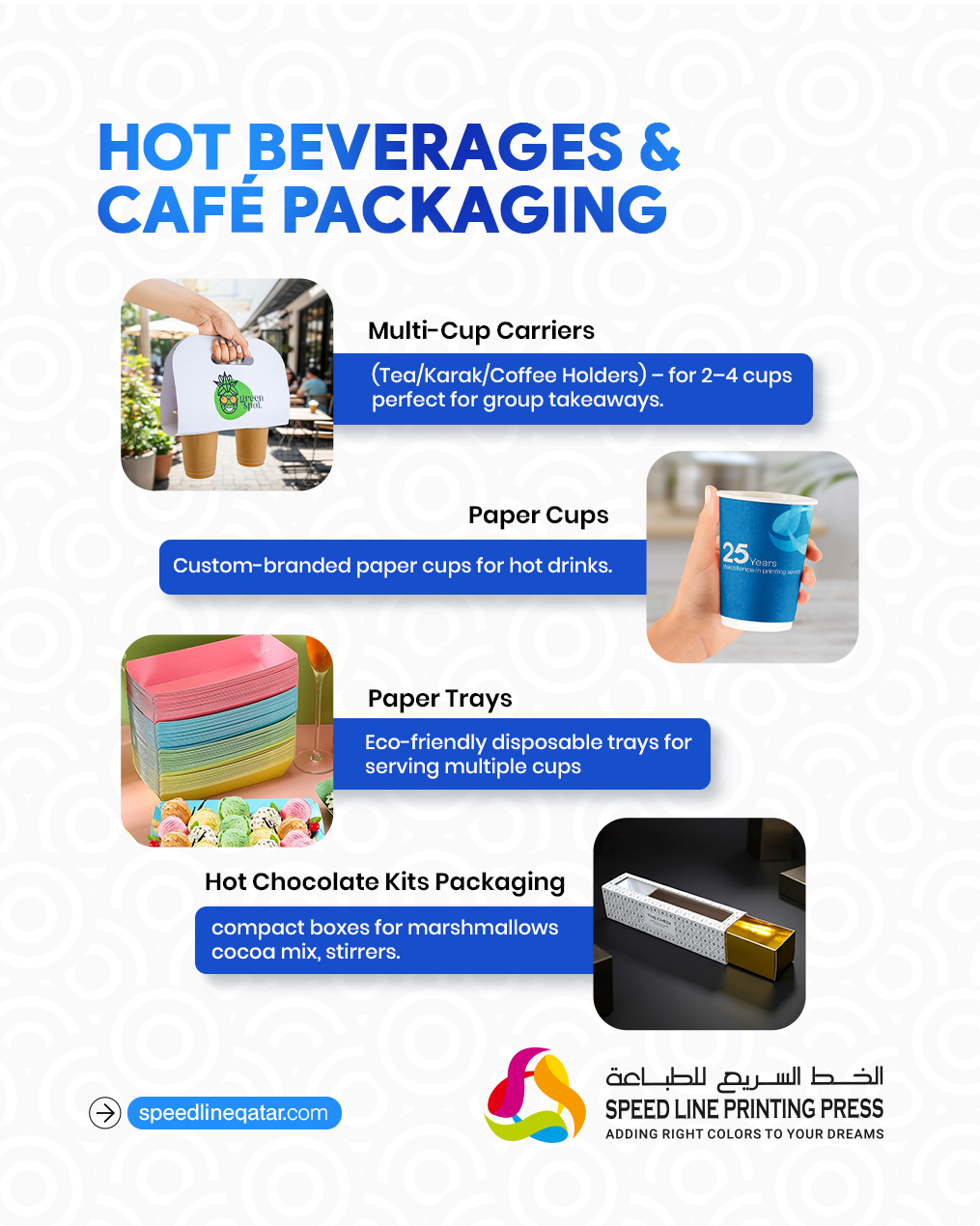 Hot Beverages & Café Packaging in Qatar