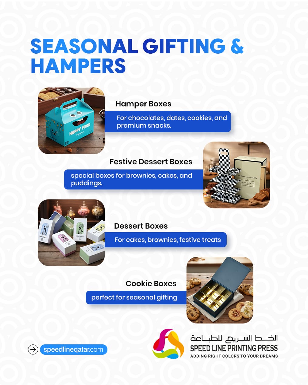 Seasonal Gifting & Food Hamper Boxes in Qatar