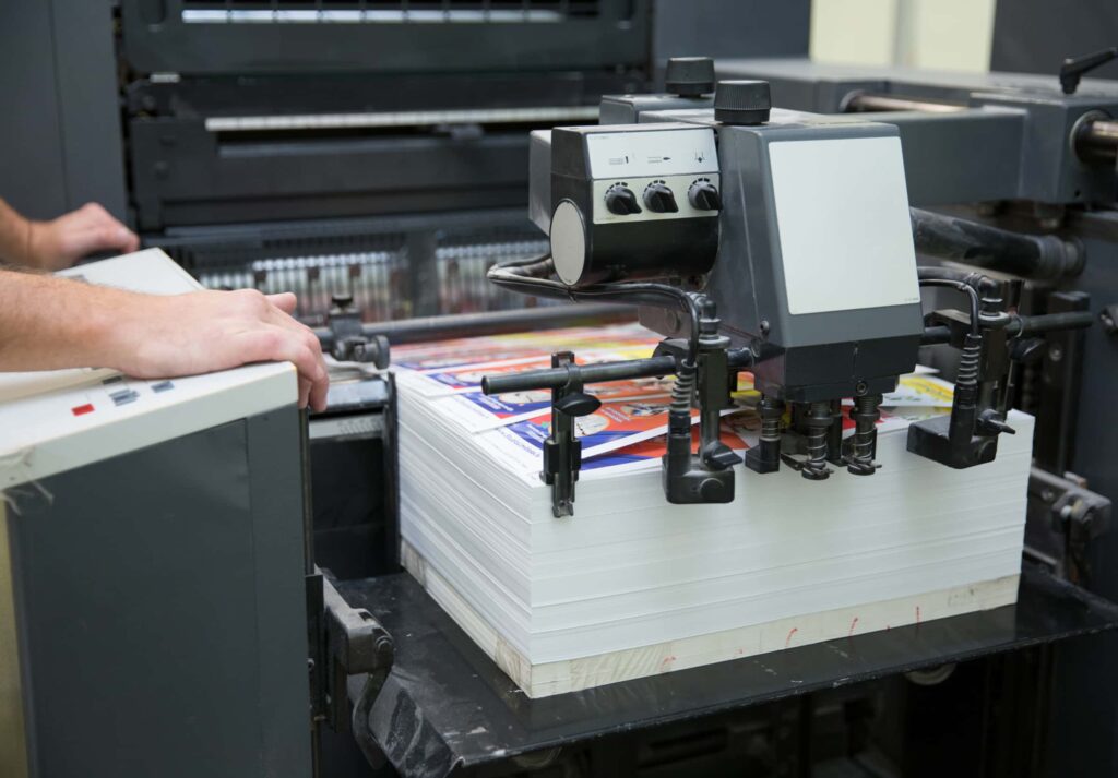 Offset printing press in qatar