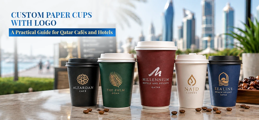 Custom Paper Cups with Logo A Practical Guide for Qatar Cafes and Hotels copy
