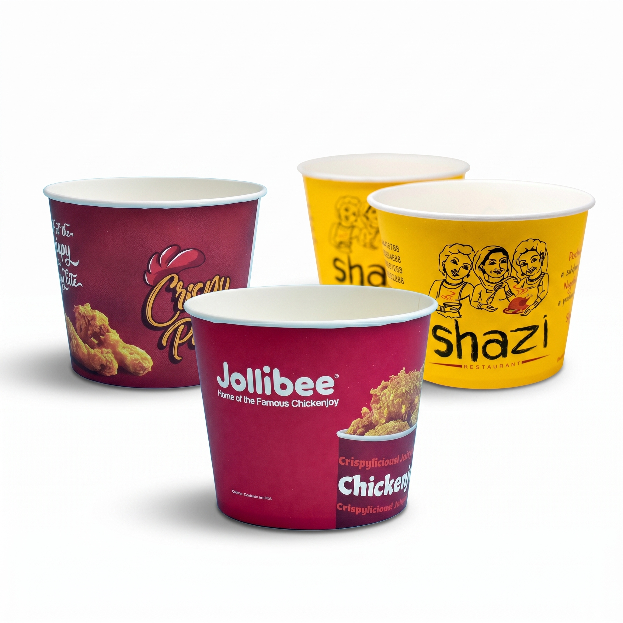 Custom Printed Chicken Bucket in Qatar