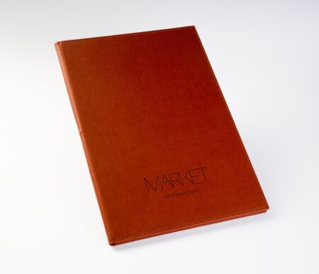 Restaurant Leather Folder in Qatar | Custom Leather Folders