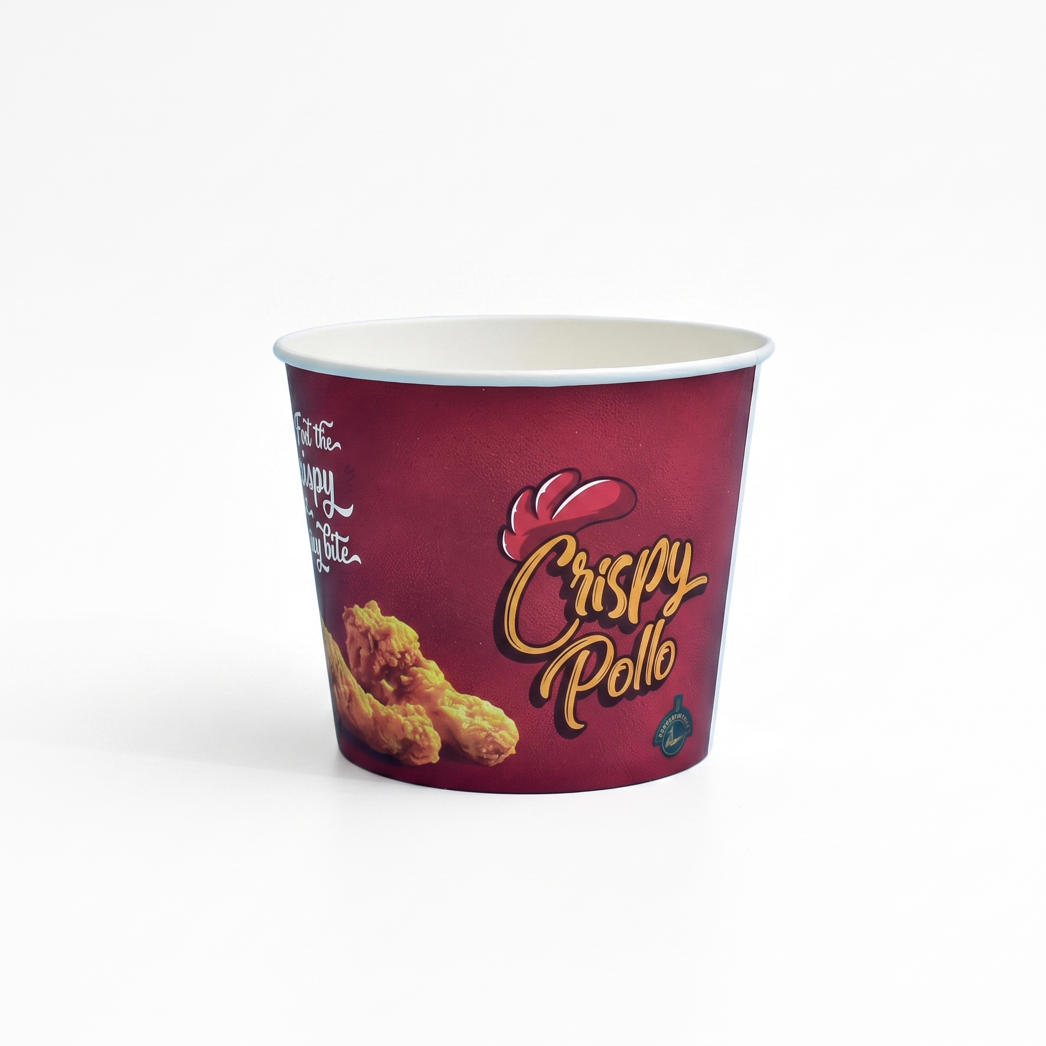 Custom printed chicken bucket packaging